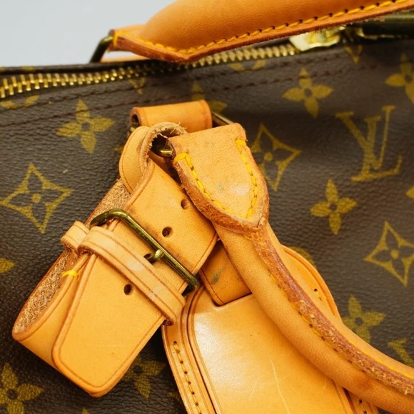 Authentic Louis Vuitton keepall 60 travel duffle bag monogram unisex - Picture 7 of 12